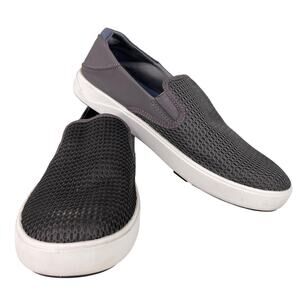 Oluakai Lae‘ahi Mens Slip On Sneakers Pavement Gray 8 Breathable